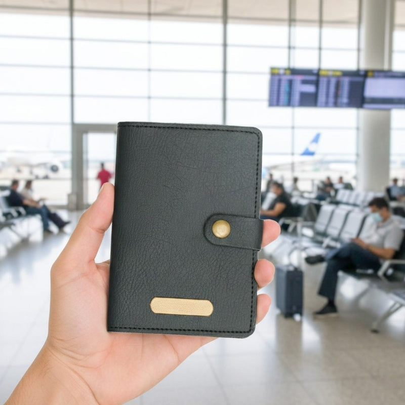 Personalized With Button - Black