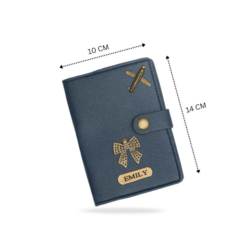 Personalized With Button - Blue