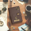 Personalized With Button - Dark Brown