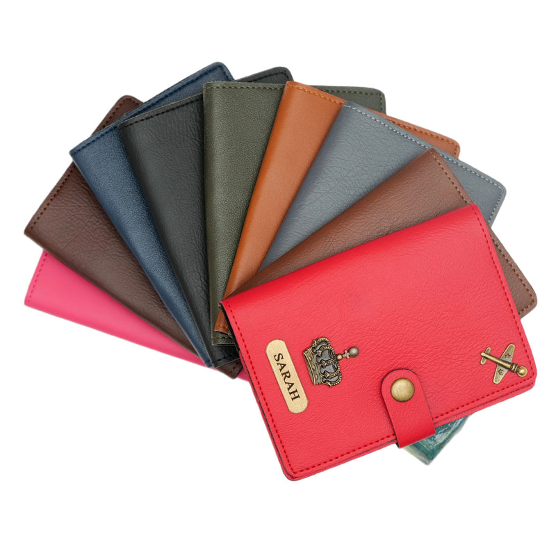 Personalized With Button - Dark Brown