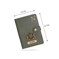 Personalized With Button - Olive Green