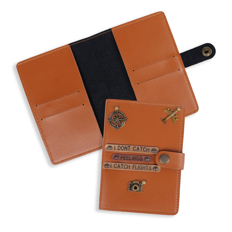 Personalized New Passport Covers Beige Beige (1)