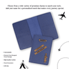 Personalized New Passport Covers Blue 1