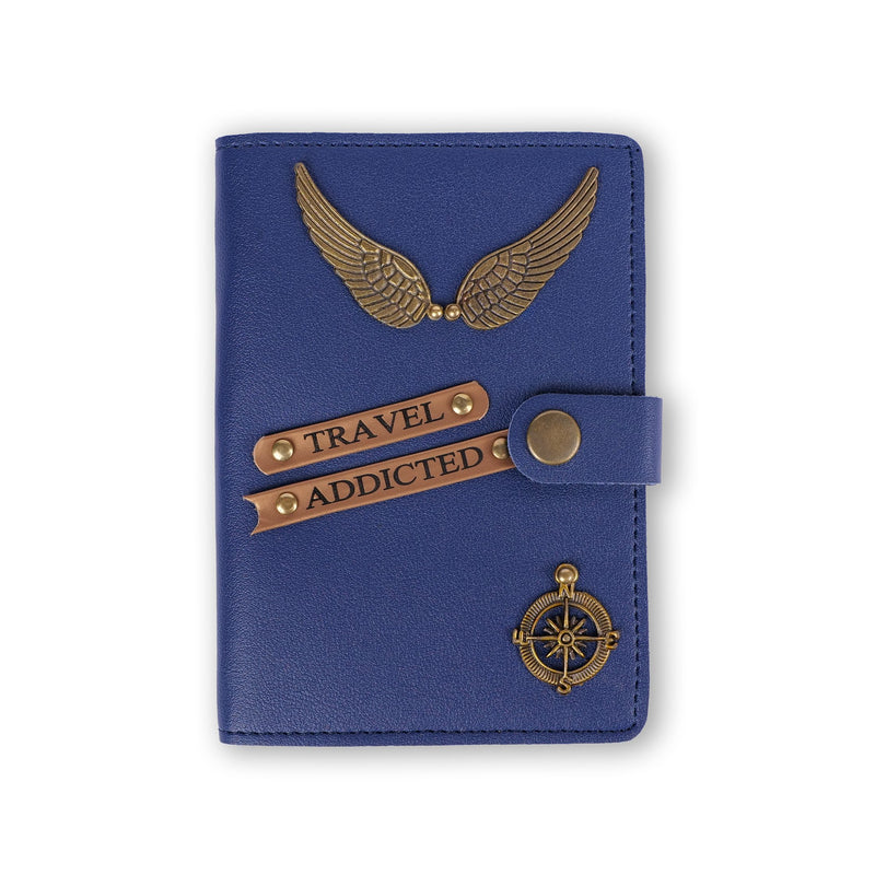 Personalized New Passport Covers Blue 2