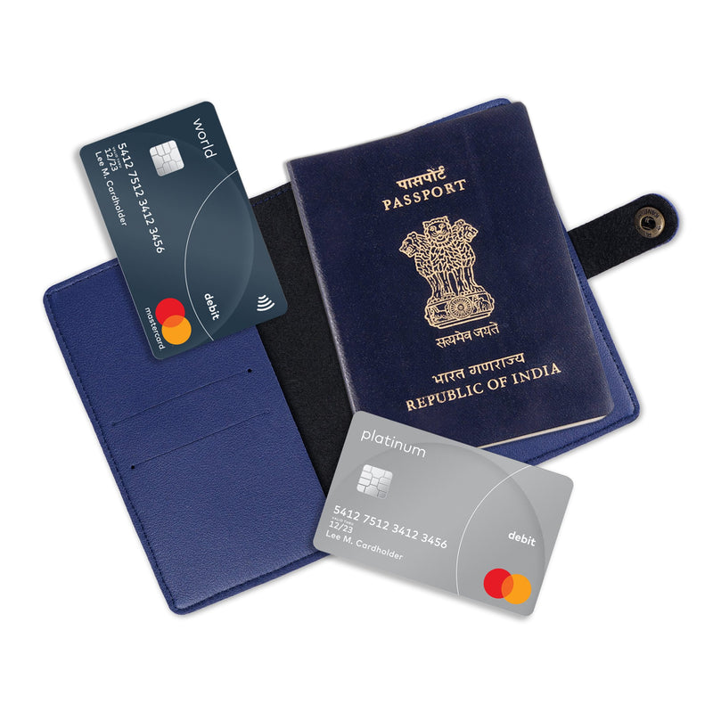 Personalized New Passport Covers Blue 2