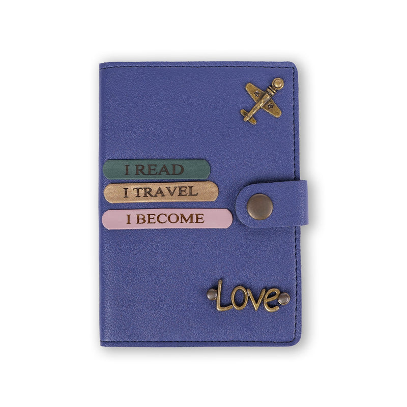 Personalized New Passport Covers Blue 3