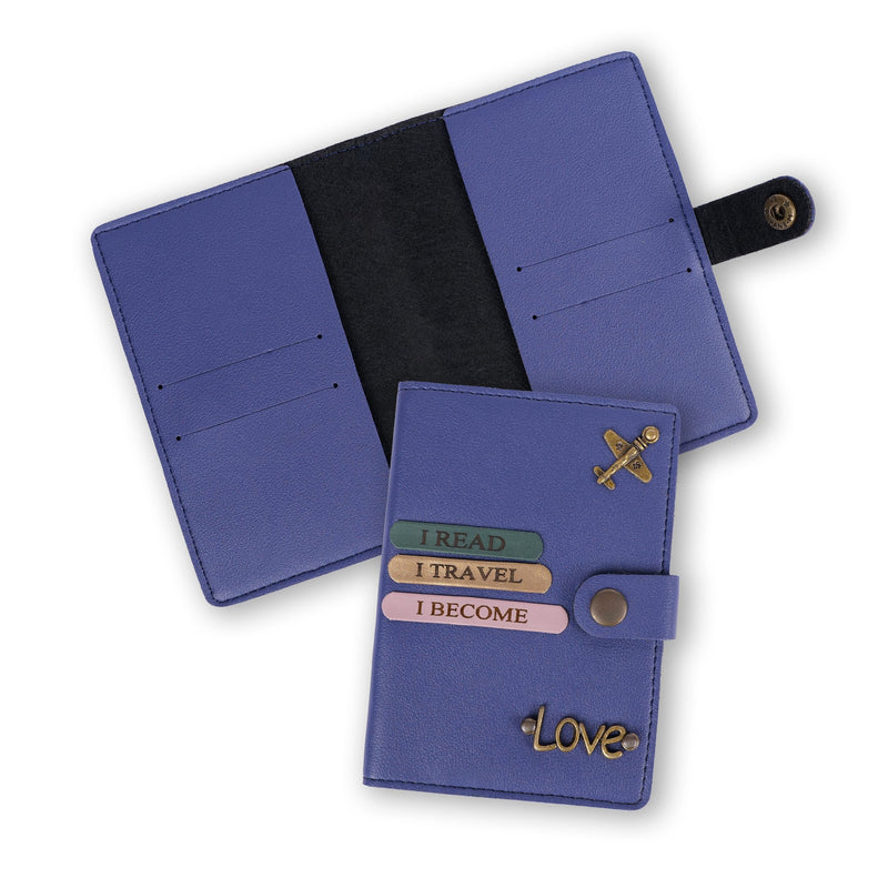 Personalized New Passport Covers Blue 3