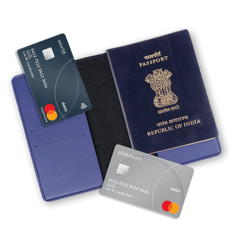 Personalized New Passport Covers Blue 4