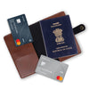 Personalized New Passport Covers Light Brown 1