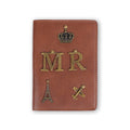 Personalized New Passport Covers Light Brown 2