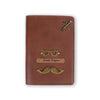 Personalized New Passport Covers Light Brown 5