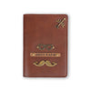 Personalized New Passport Covers Light Brown 6