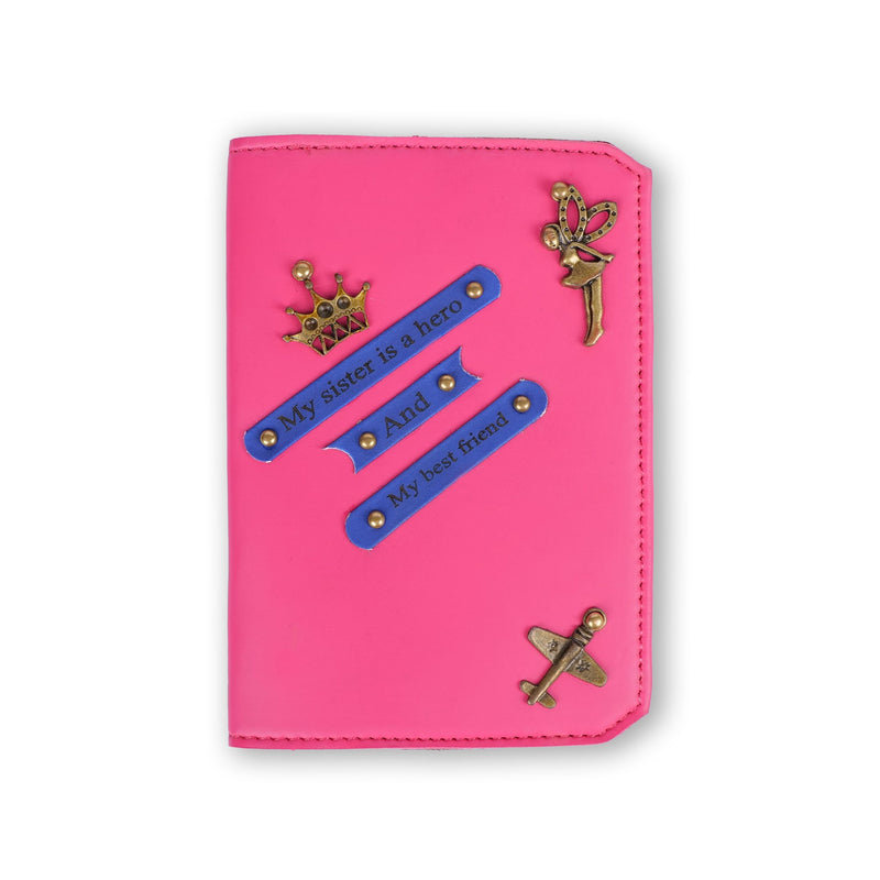 Personalized New Passport Covers Pink 2