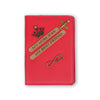 Personalized New Passport Covers Red 1