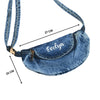 Personalized Denim Sling Bag