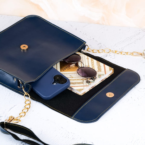 Personalized Sling Bag - Blue