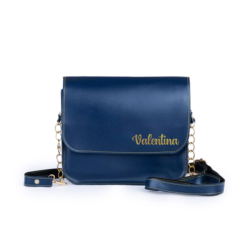 Personalized Sling Bag - Blue