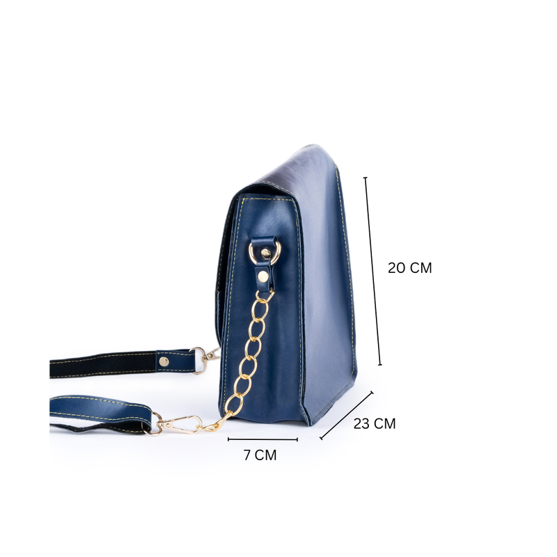 Personalized Sling Bag - Blue