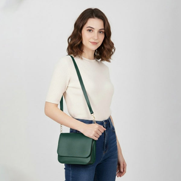 Personalized Sling Bag - Green
