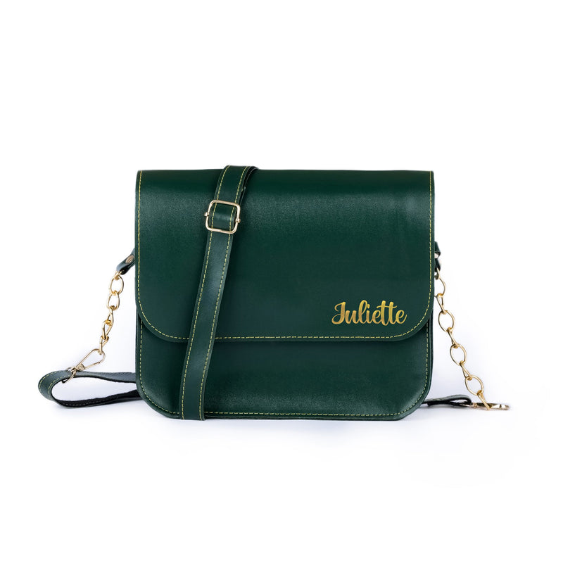 Personalized Sling Bag - Green