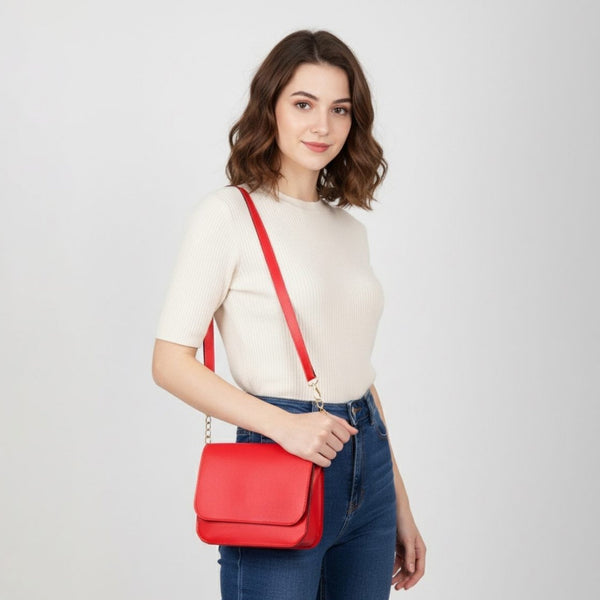 Personalized Sling Bag - Red
