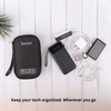Personalized Tech Organizer - Black