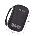 Personalized Tech Organizer - Black