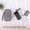 Personalized Tech Organizer - Gray