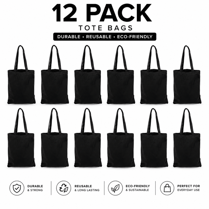 Personalized Black Pack Of 12