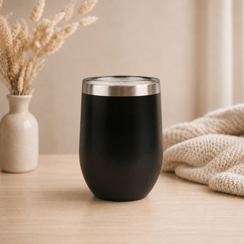 Personalized Black Small Tumbler
