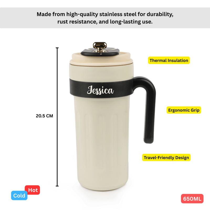 Personalized Coffee Mug With Handle