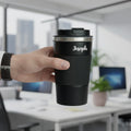 Personalized Black Long Mug