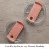 Personalized Mini Tumbler Peach