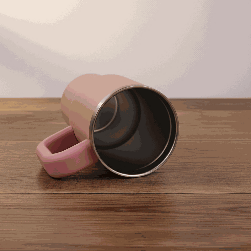 Personalized Mini Tumbler Pink Peach