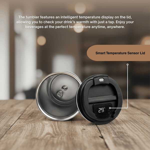 Personalized Tumbler With Temprature Indication