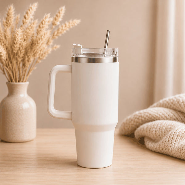 Personalized Tumbler - White