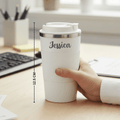 Personalized White Long Mug