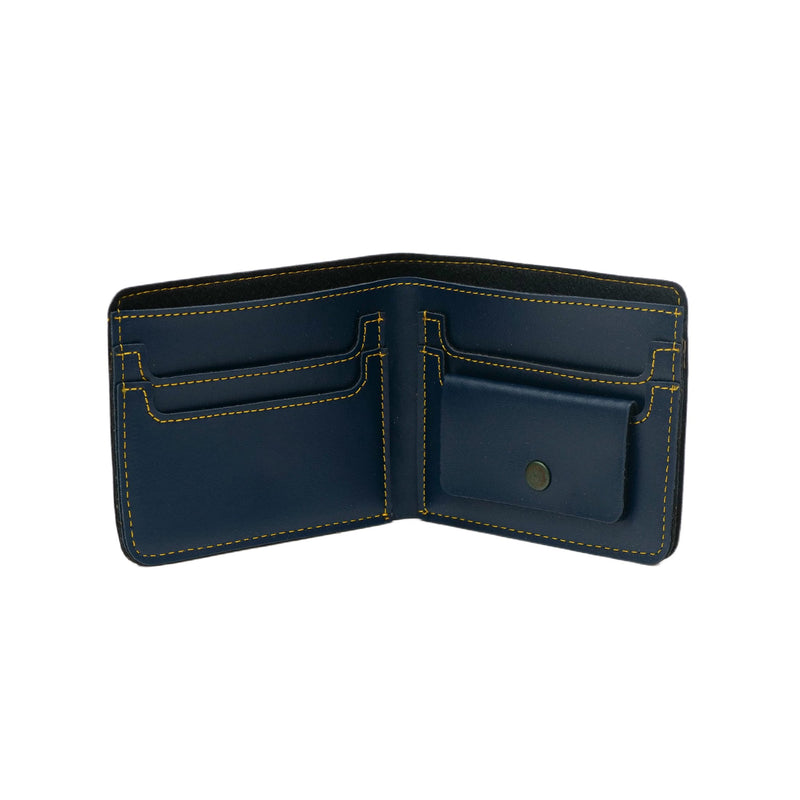 Personalized Mens Wallet - Blue