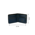 Personalized Mens Wallet - Blue