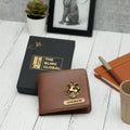 Personalized Mens Wallet - Brown