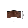 Personalized Mens Wallet - Brown