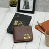 Personalized Mens Wallet - Dark Brown