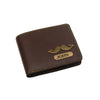 Personalized Mens Wallet - Dark Brown