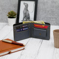 Personalized Mens Wallet - Gray