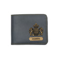 Personalized Mens Wallet - Gray
