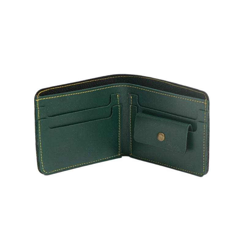 Personalized Mens Wallet - Green