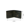 Personalized Mens Wallet - Olive Green