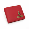 Personalized Mens Wallet - Red