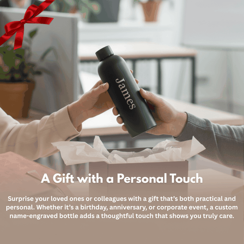 Personalized Black Bottle