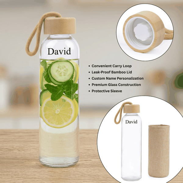 Personalized Glass Bottle